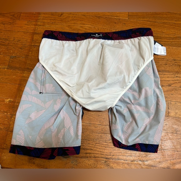 NWT PSYCHO BUNNY MENS CARDEN SWIM SHORTS Men's XL ACP Lined - Picture 6 of 10